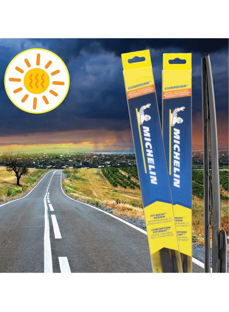 Michelin Guardian Hybrid Fit Right Design Wiper Blades  - Image 4