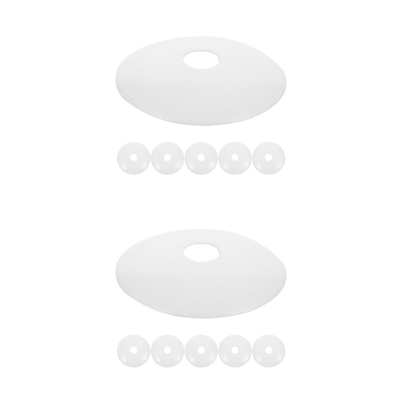 12 PCS Metal Light Canopy for ceiling Light Ceiling Light Parts Round Ceiling Cover Plate Mounting Brackets Vintage Ceiling Light Plate - Image 1
