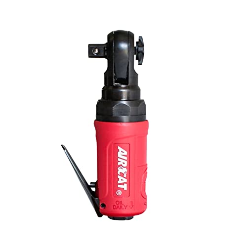 AIRCAT Pneumatic Tools 807: Mini Palm Ratchet 300 RPM, 35 ft-lbs Maximum Torque - 3/8-Inch - Image 1