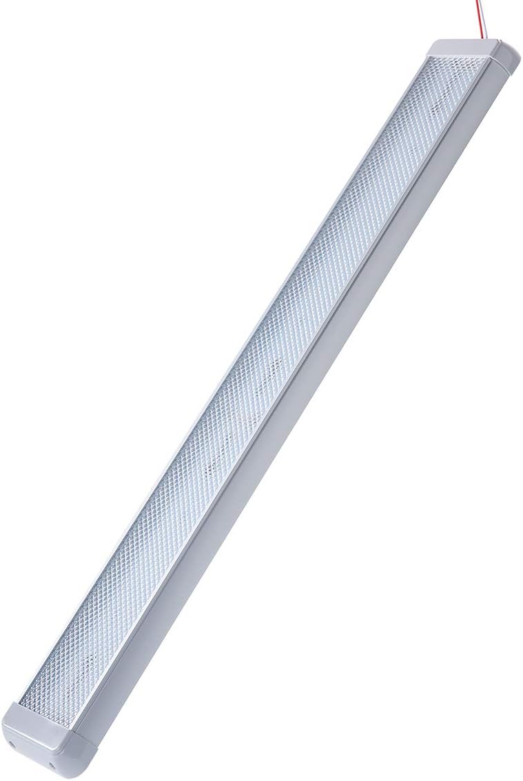 Raycharm RV & Truck Interior LED Under-Cabinet Light, 29.9" x 3.9" Aluminum Housing, 6000K Cool-White Large Spaces Illuminating, High-Output Low Ampere Draw, On/Off Rocker Switch, 12V-24V DC, 1-Pack - Image 4