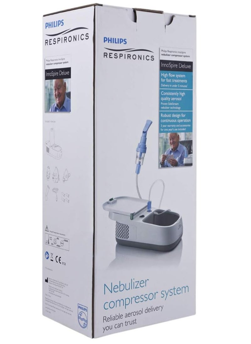 Philips - Aerofamily InnoSpire Deluxe Nebulizer Compressor System - Image 1