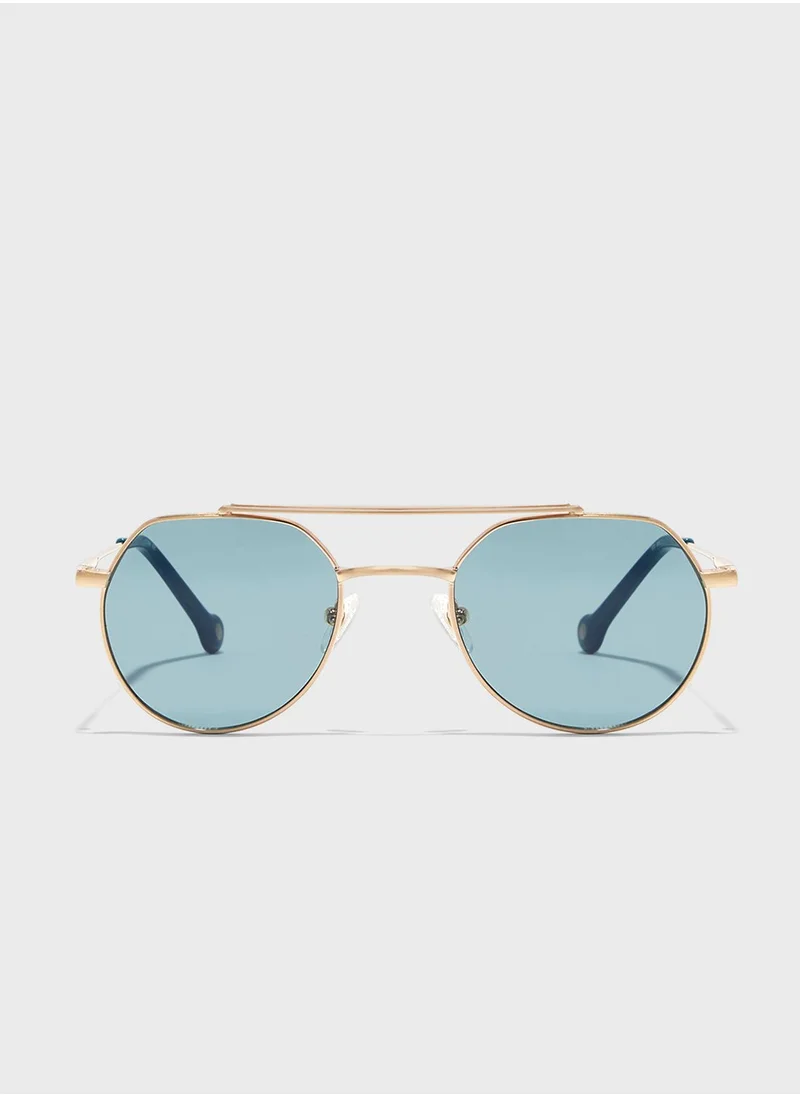 30 سندايز Iris Pentagon Sunglasses