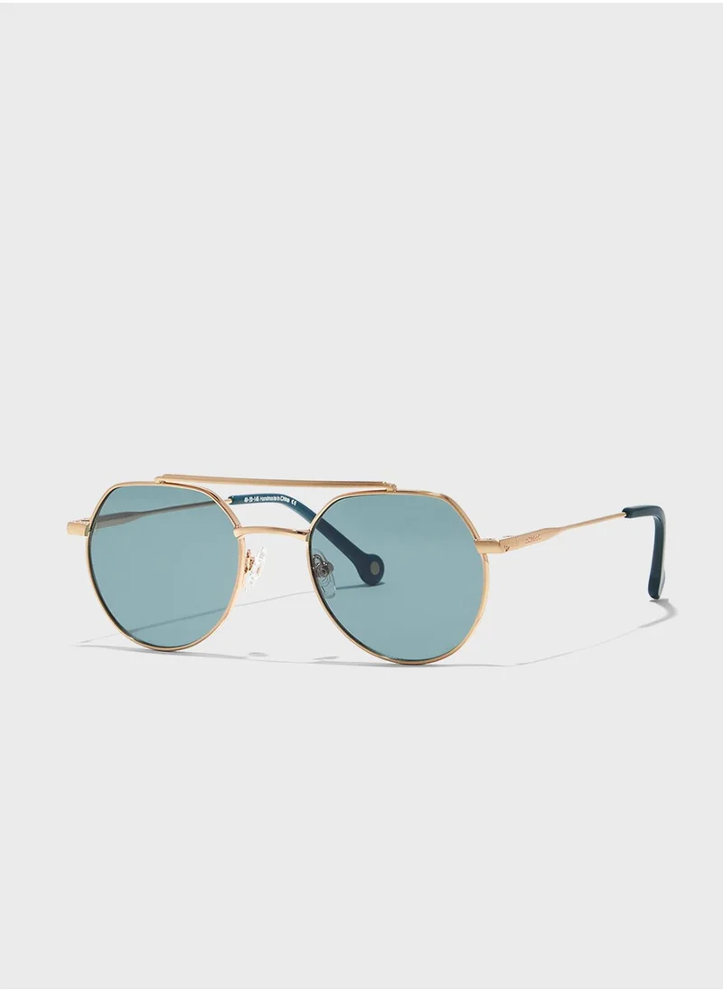 30 سندايز Iris Pentagon Sunglasses