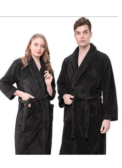 Hammam Home Bathrobe100%egyption Cotton  - Black - pzsku/Z424EE7D93E598A231FE8Z/45/_/1699880290/45169a8c-ee08-4010-af0d-086371d8f971