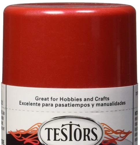 Testors Aerosol Lacquer Paint 3oz-Revving Red (TLACQUER-1837) - Image 2