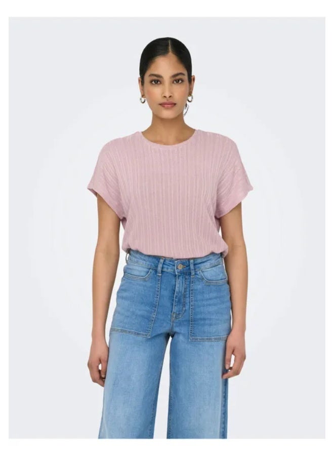 ONLY ONLIRINA S/S O-NECK TOP JRS NOOS - Image 1