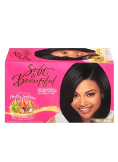 Soft & Beautiful No-Lye Ultimate Conditioning Relaxer System Reguler  - Image 1
