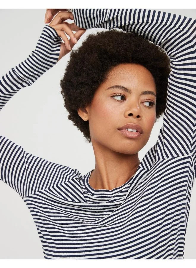 Aerie Strappy Crew Neck T-Shirt