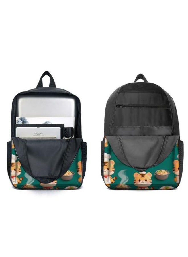 [Super new special offer] Cartoon theme bag three-piece set | double-shoulder + hand-held + storage pen bag | gift self-use good-looking - 762  - Image 4