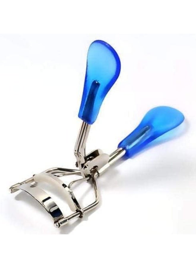 Eyelash Curler - Professional Quality Ergonomic Design - Blue - Image 1