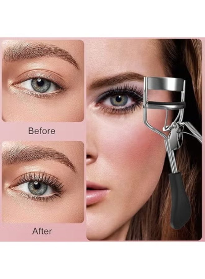 Eyelash Curler - Professional Quality Ergonomic Design - Blue - Image 3