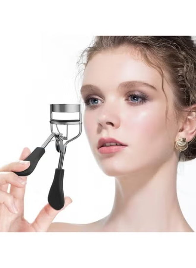 Eyelash Curler - Professional Quality Ergonomic Design - Blue - Image 2