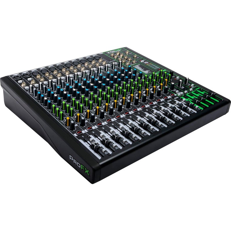 Mackie ProFX16v3 16Channel Professional Analog Mixer with USB Onyx Mic Preamps and GigFX Effects Engine