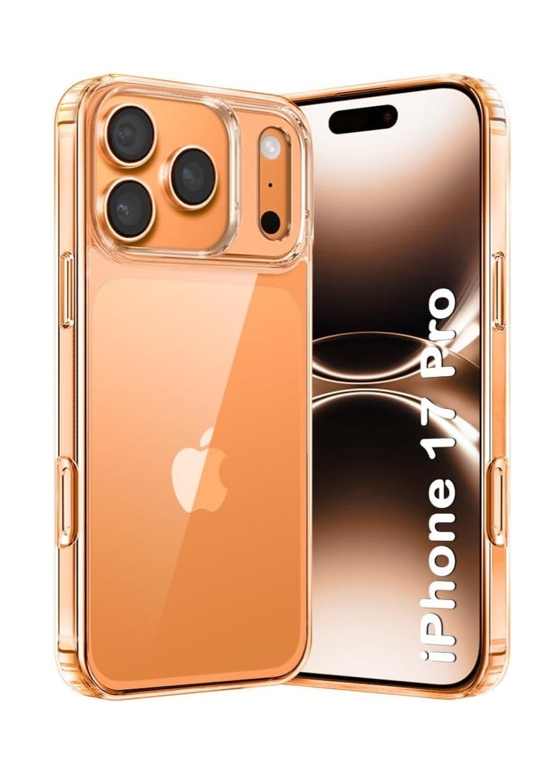 Houmt iPhone 17 Pro Case Shockproof Non-Yellowing Cover For iPhone 17 Pro Anti-Scratch Crystal Clear transparent Cover For iPhone 17 Pro 6.3-inch - Image 1
