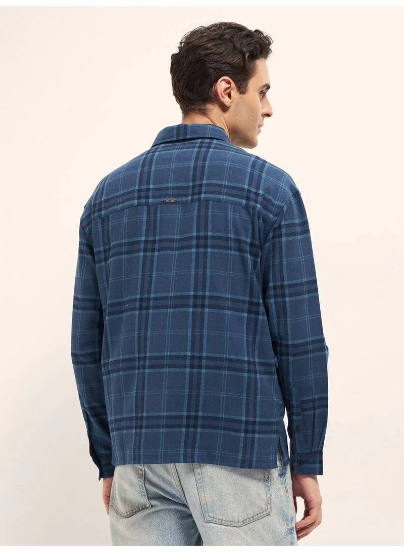 THE BEAR HOUSE  Men’s Trendy Shacket for All Seasons | Casual Overshirt Jacket for Men | Versatile Outerwear Layer for Office, Streetwear & Travel | Modern Smart Look for Everyday Outfits for Men | Best Price UAE