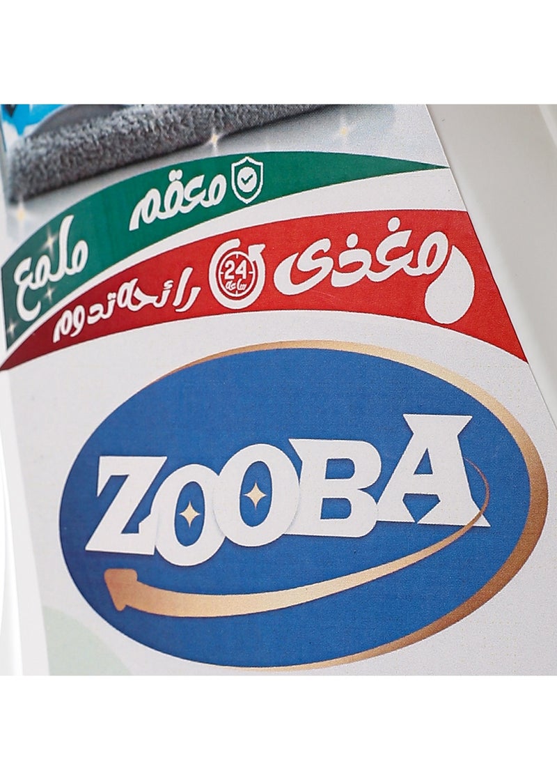 زوبا - 2 لتر منظف ومعقم  طبيعي للأرضيات - ياسمين - Image 1