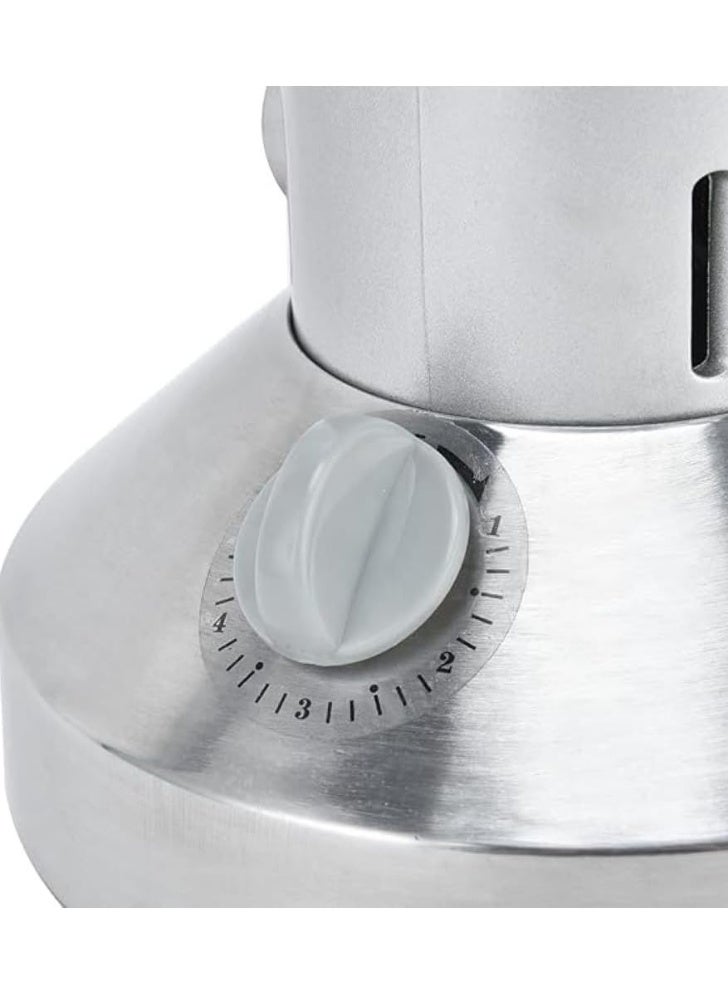 Silver Crest Commercial Powder Grinder 350G High Speed Electric Grinding Machine Multi Purpose Stainless Steel Blender for Spices Herbs Coffee Rice Pepper Seeds and Dry Ingredients Kitchen Use - Image 4