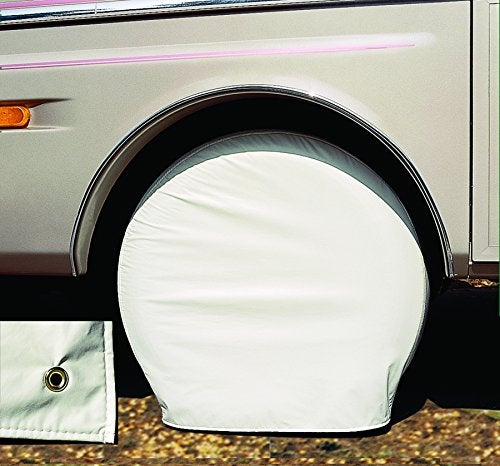 ADCO غطاء عجلة ADCO 3949 ألترا تاير غارد، أبيض، 40" - 42" - Image 2