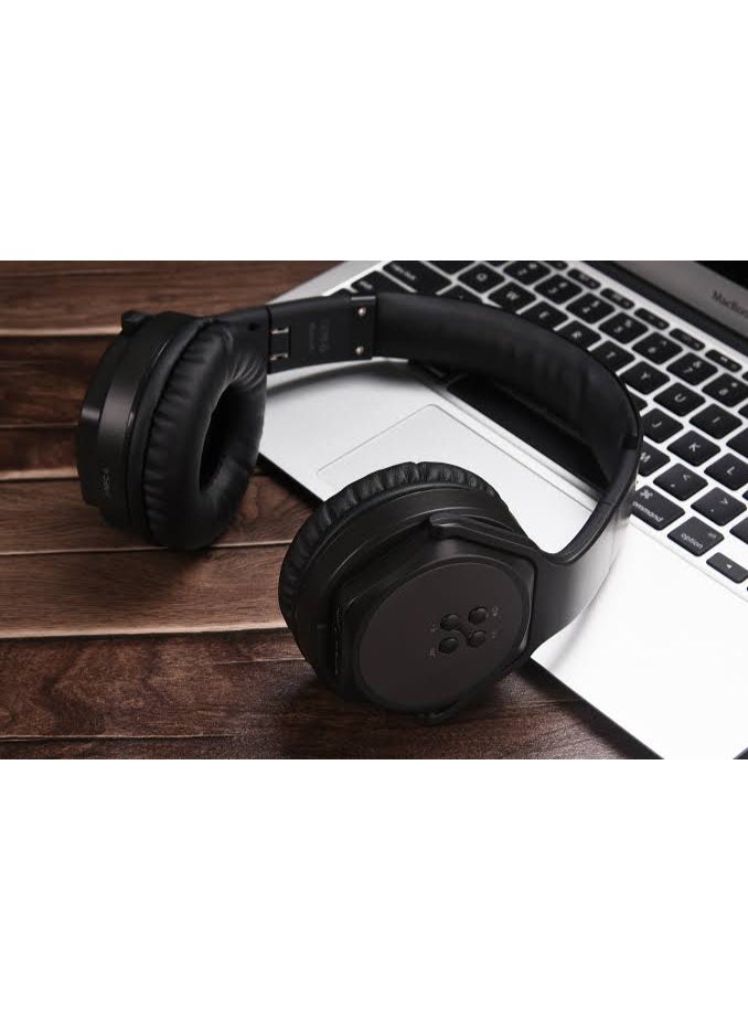 SODO MH3 2-in-1 Bluetooth Headset & Speaker – Foldable Silver Headphones with Twist-Out Speakers, NFC, FM Radio, TF Card, AUX & FM - Image 2