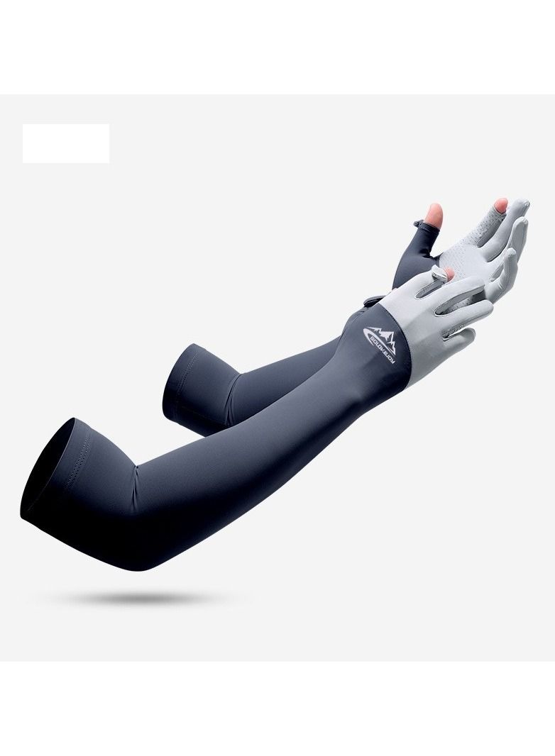 Golovejoy Men's Outdoor Cycling, Mountaineering, Fishing, Sunscreen Ice Sleeve