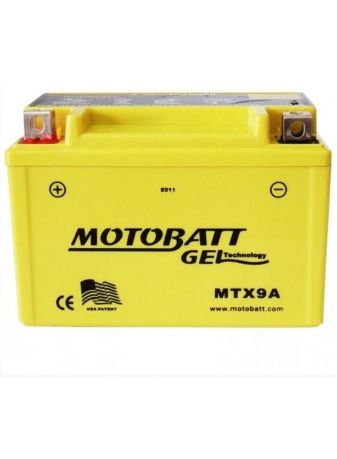MTX9A 9A Sealed Maintenance Free GEL Battery For Scooters With 1 year Warrenty