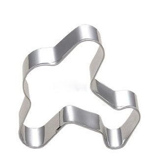 WOTOY Airplane Biscuit Cookie Cutter - Stainless Steel - Image 3