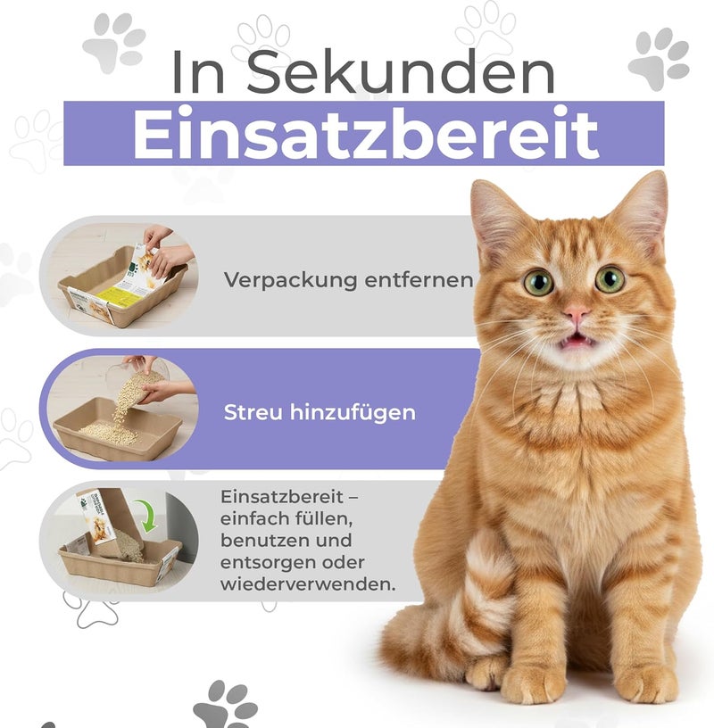 EcoPetBox Eco Pet Box Disposable Litter Box 3 ct - Image 4