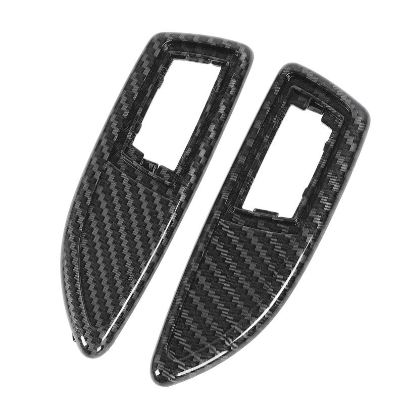 Side Turn Signal Light Cover Bezel Carbon Fiber Style Automotive Grade ABS - OE Number 13250945 Side Marker Light Housing for INSIGNIA A MK1 2008-2017 - Image 3