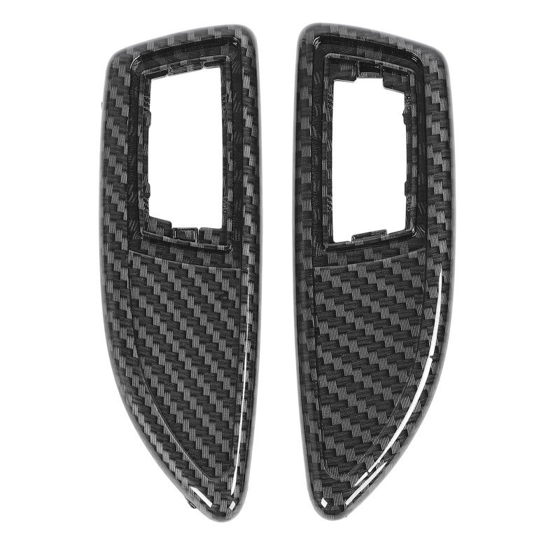 Side Turn Signal Light Cover Bezel Carbon Fiber Style Automotive Grade ABS - OE Number 13250945 Side Marker Light Housing for INSIGNIA A MK1 2008-2017 - Image 2