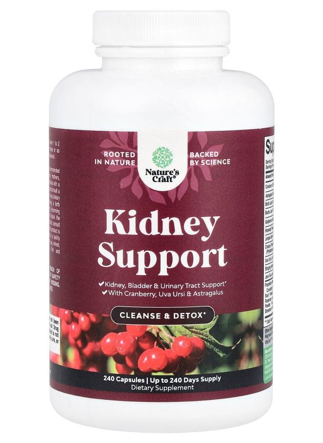 Nature's Craft Kidney Support 240 Capsules 