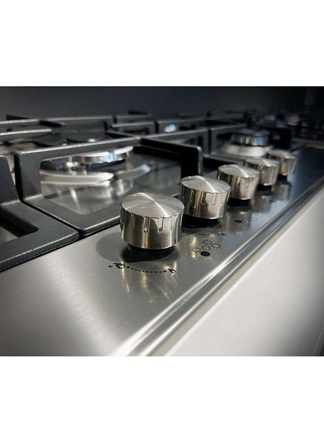 GLEMGAS BuiltIn Gas Hob 86CM 5 Burners Stainless Steel  - Image 4