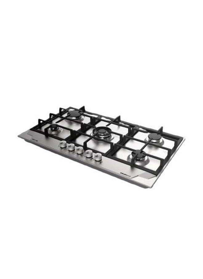 GLEMGAS BuiltIn Gas Hob 86CM 5 Burners Stainless Steel  - Image 2