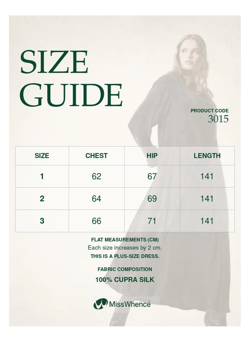 MissWhence  Elegant Floral Jacquard Maxi Shirt Plus size Dress - Mustard for Women | Best Price UAE
