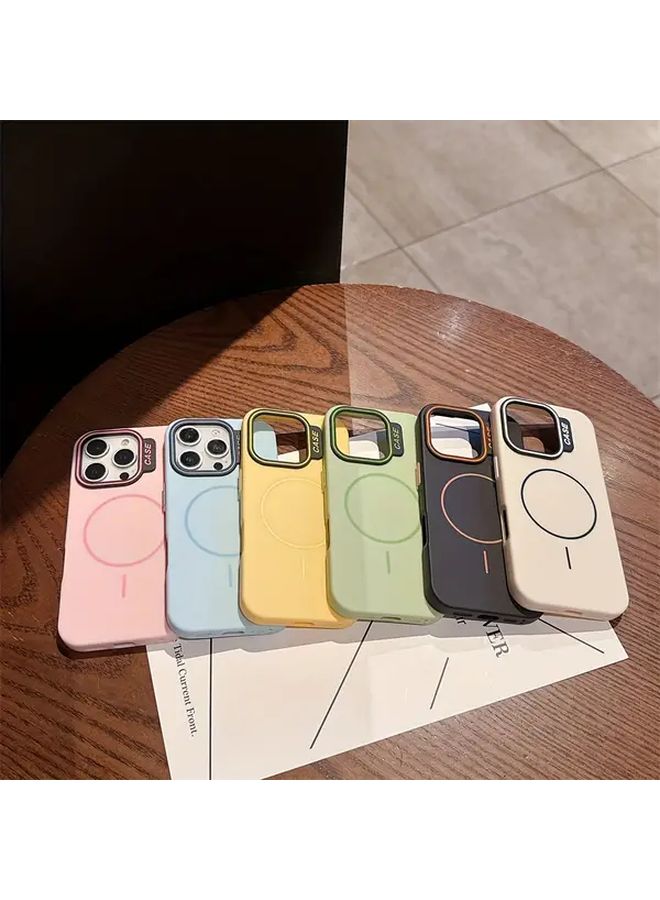 White Magnetic Wireless Charging Case for iPhone 12 Pro Max Shockproof Lens Protection - Image 4