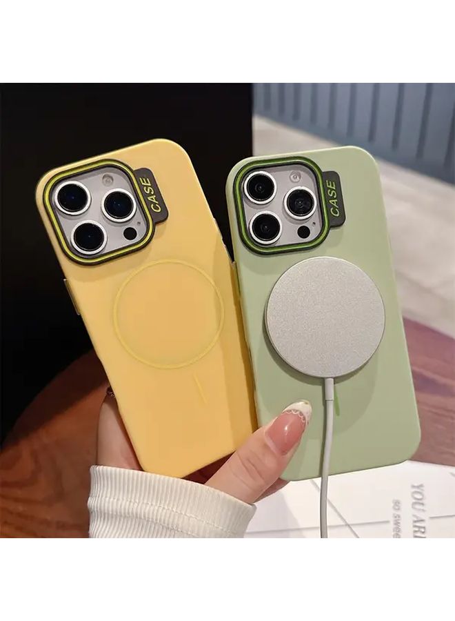 White Magnetic Wireless Charging Case for iPhone 12 Pro Max Shockproof Lens Protection - Image 5