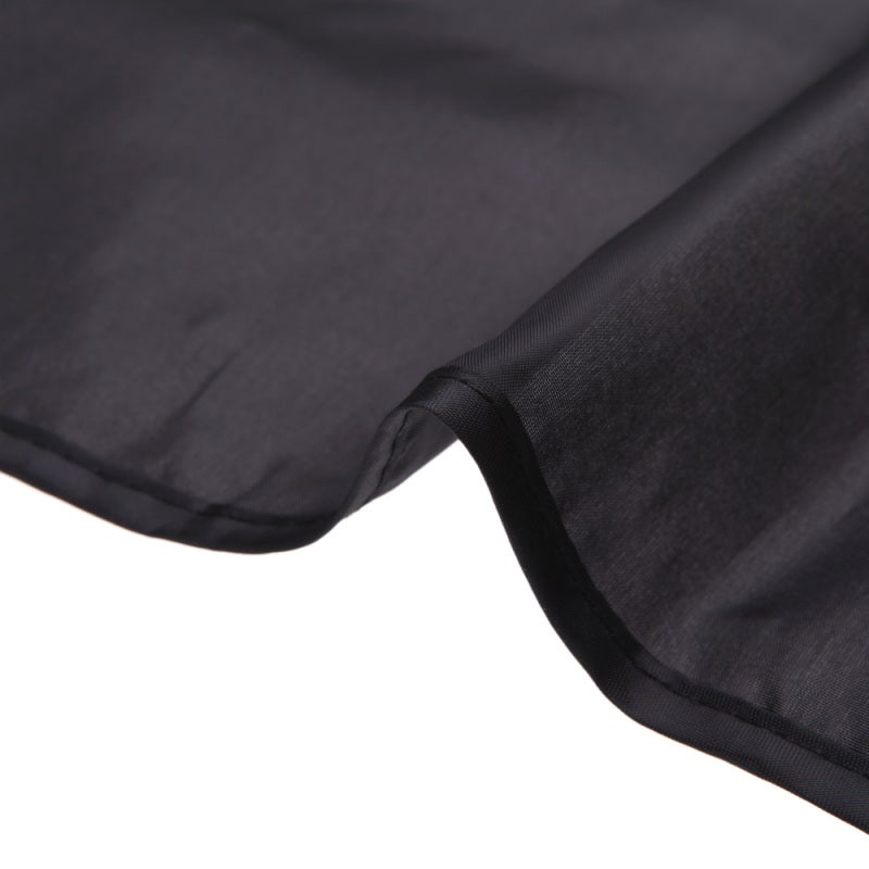 Hairdressing Cape: Black Waterproof Soft Lightweight Anti-static - Quick-drying Adjustable Velcro Neck Hair Cutting Apron for Salon Home Adult Kids Hairdressing Hair Dye Perm - Image 5