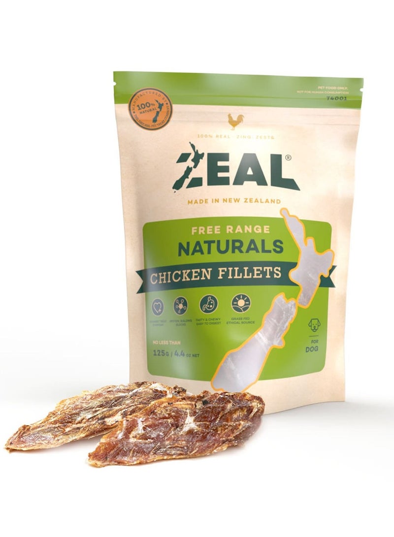 zeal Zeal Dried Chicken Fillets 125g