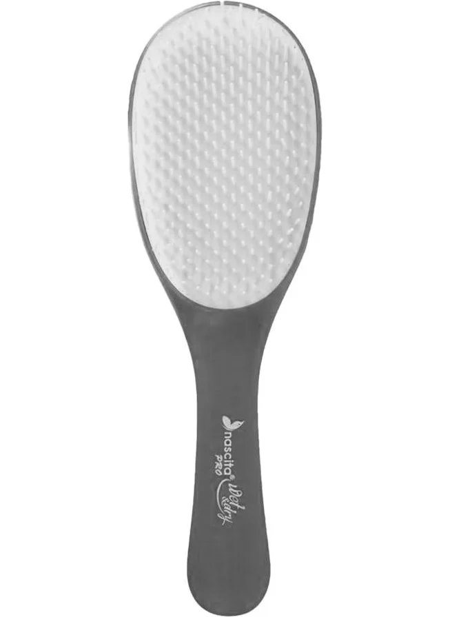 Nascita Three-Dimensional Opening Combing Hair Brush Gray 4206