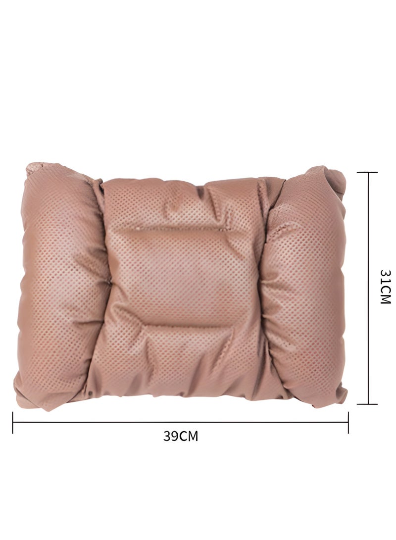 وسادة دعم أسفل الظهر ، دعم ظهر رغوة الذاكرة لكرسي المكتب ، كرسي الكمبيوتر ، مقعد السيارة ، كرسي كرسي وأريكة مع غطاء شبكي ثلاثي الأبعاد قابل للتنفس ، تصميم مريح مسند الظهر للعيادة لتخفيف آلام الظهر - Image 5