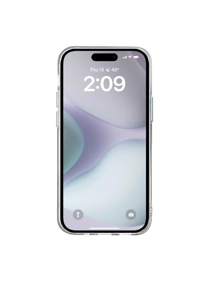 اس-توب جراب لهاتف iPhone 16 بنمط رسم ملون، جراب شفاف من مادة TPU - Image 4