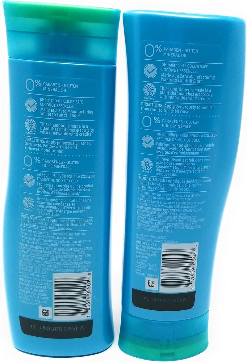 Herbal Essences مجموعة شامبو وبلسم هيربال إيسنسز هالو هايدريشن (10.1 أونصة سائلة لكل منهما) - Image 2