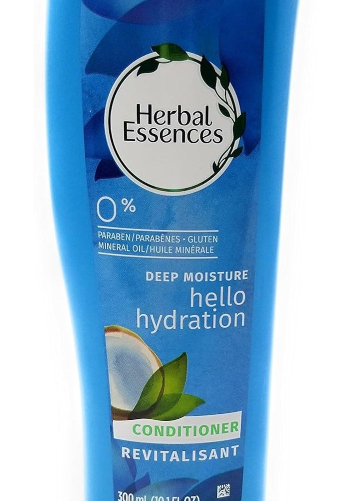 Herbal Essences مجموعة شامبو وبلسم هيربال إيسنسز هالو هايدريشن (10.1 أونصة سائلة لكل منهما) - Image 4