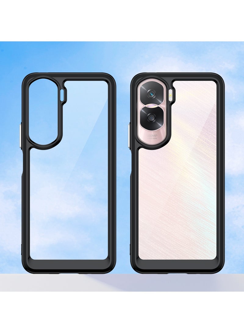 URBBKING Protective Case Cover for Honor 90 Lite 5G Black