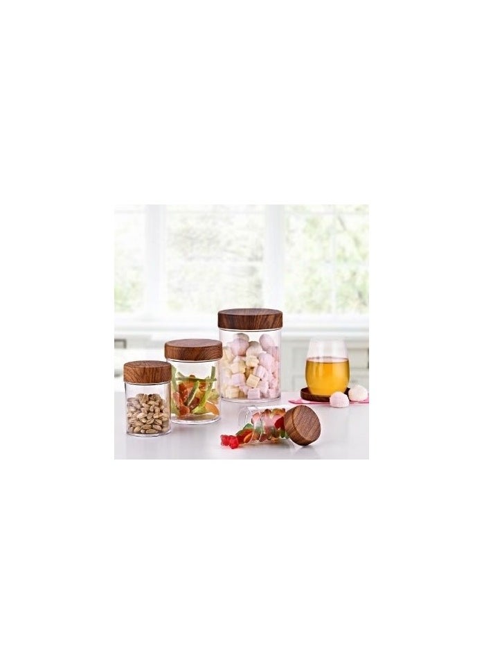 Evelin EVELIN Round Plastic Jar 200ml-10826M  - Image 2