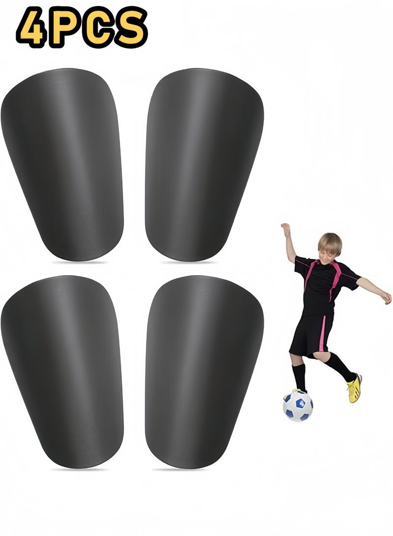 2 Pairs Mini Soccer Shin Guards for Toddlers, Kids, Youth, Adults - Extra Small, Lightweight, Comfortable for All Ages and Genders - Image 1