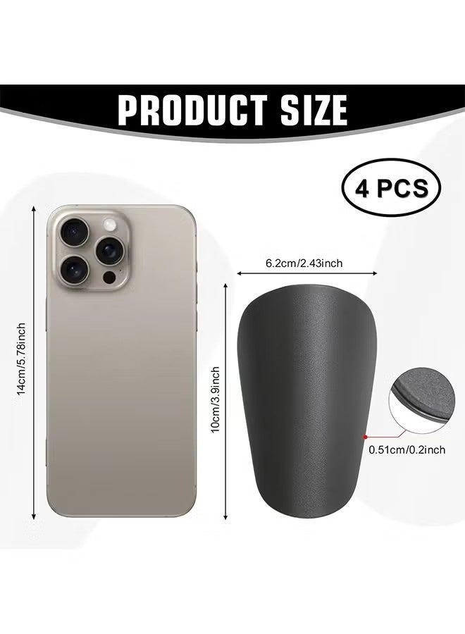 2 Pairs Mini Soccer Shin Guards for Toddlers, Kids, Youth, Adults - Extra Small, Lightweight, Comfortable for All Ages and Genders - Image 2