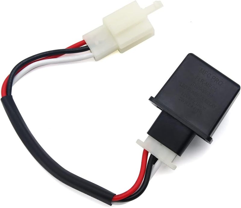 MFC PRO 12V 3-Pin Electronic LED Flasher Relay fix for LED Turnlight That Fixes Hyper Flash Problems FLR-MFC2 - Image 1