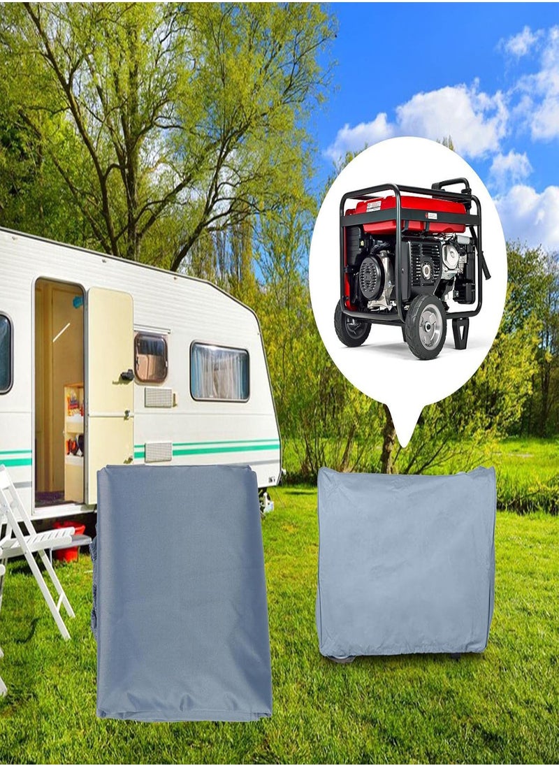 GGOOT - Generator Running Cover,Generator Covers for Outside | Outdoor Generator Covers Waterproof Heavy Duty Oxford Cover Universal for Watt Portable Generators - Image 1