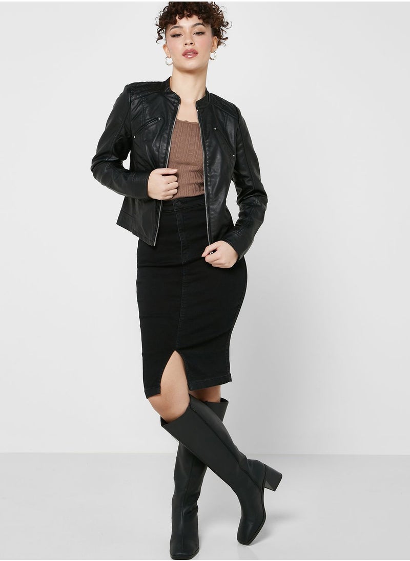 VERO MODA - Zip Through Jacket - Image 1