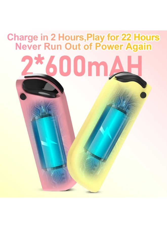 Joy Cons Wireless Controller for Nintendo Switch, L/R Controllers Replacement Compatible with Nintendo Switch - Image 4